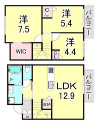 シャーメゾン豊楽Bの物件間取画像